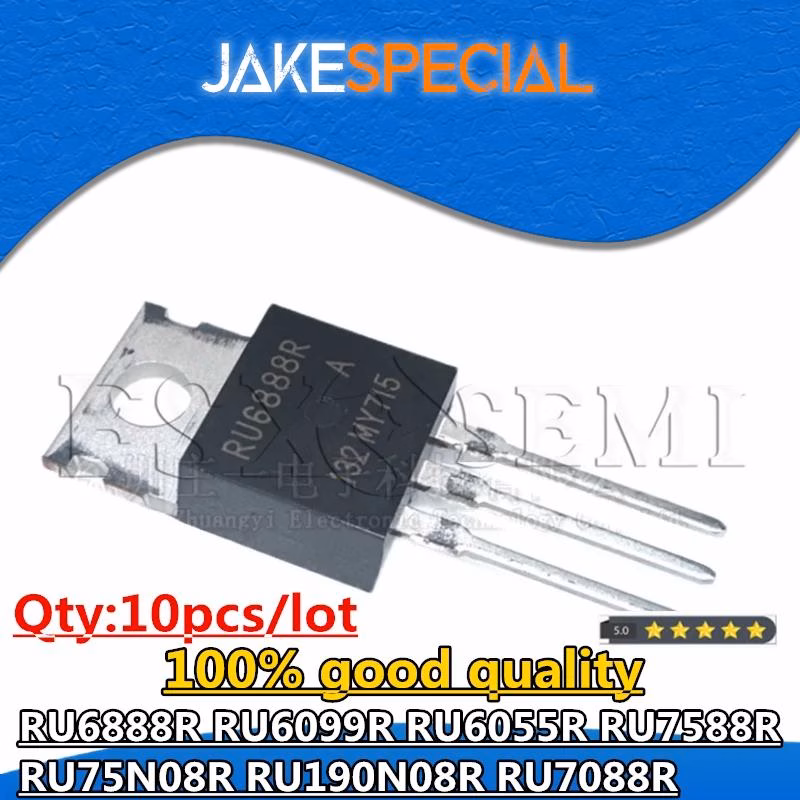 10PCS Voltage Regulators Set for Electronic Projects