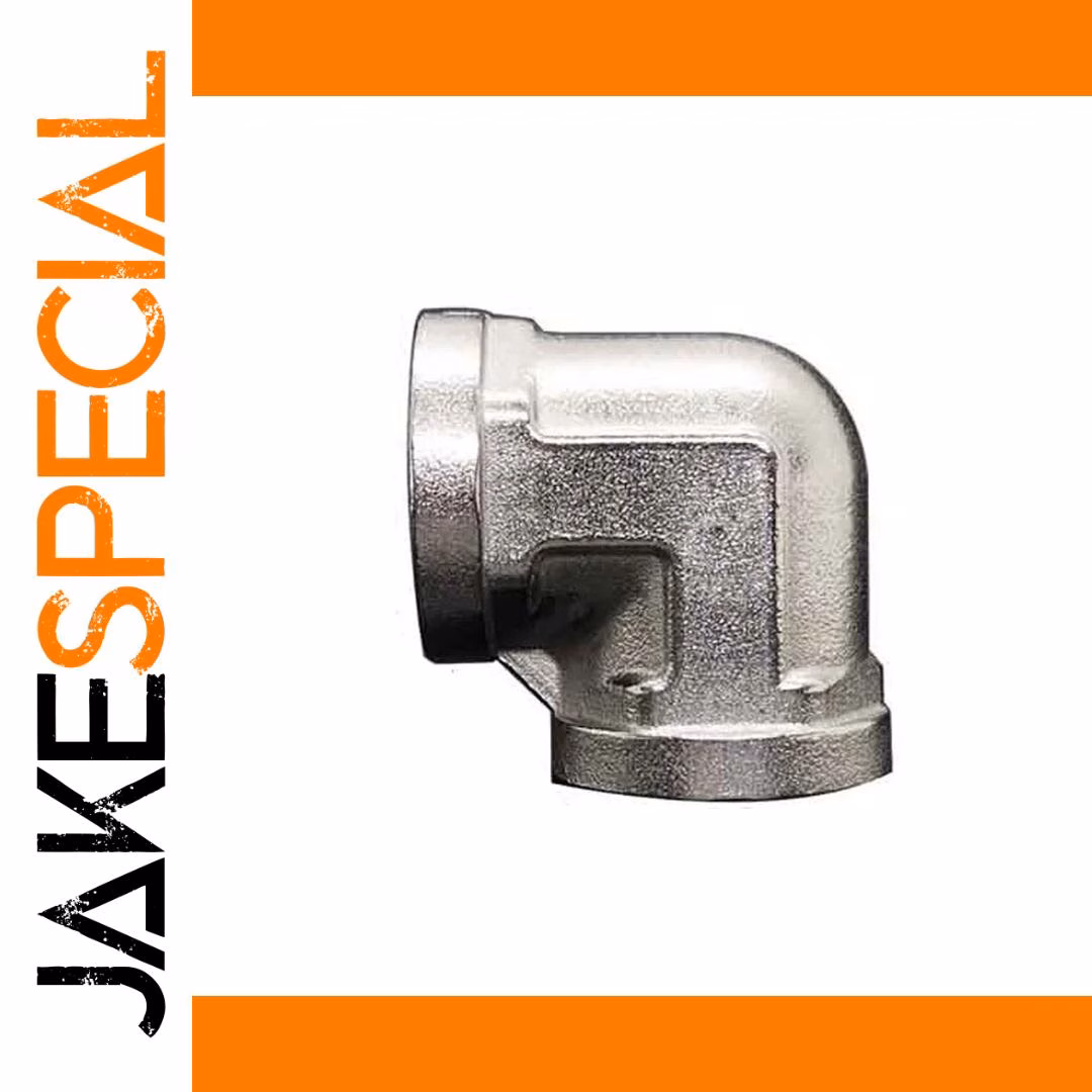 201 Stainless Steel 90-Degree Elbow Fitting