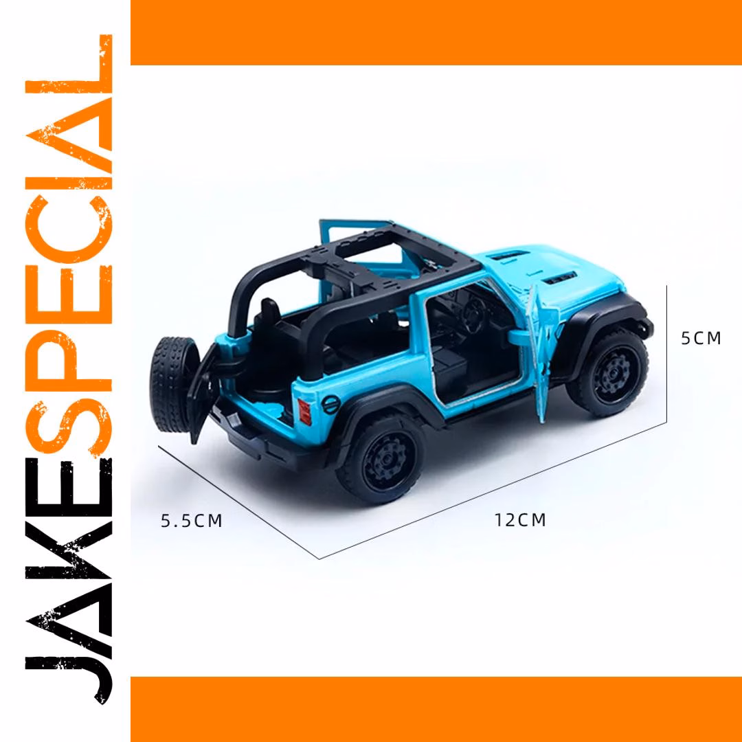 Classic Jeep Off Road 1:36 Diecast Model - Image 6