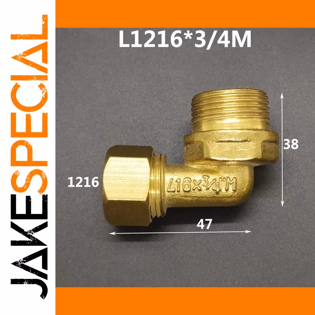 Brass Elbow Pipe Fitting 12mm to 32mm - Image 10