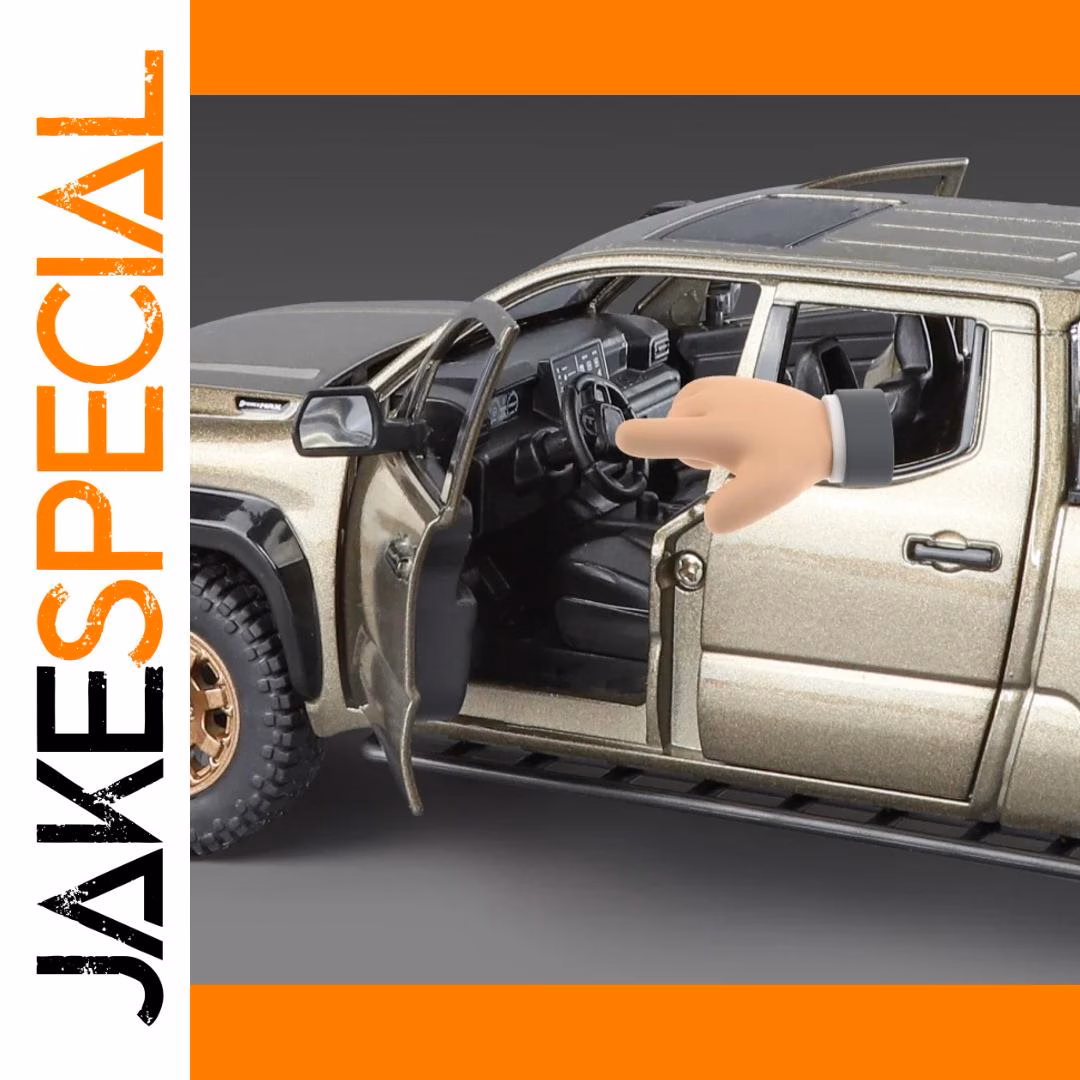 Toyota Tacoma Off-Road Truck 1:24 Scale Model - Image 3