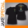 Special Forces Logo Black Cotton T-Shirt