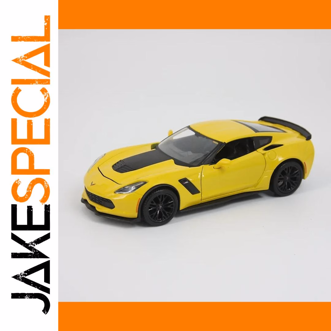 Chevrolet Corvette Z06 1:24 Scale Diecast Model - Image 5