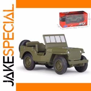 Willys Military Vehicle Model 1/36 Scale Classic