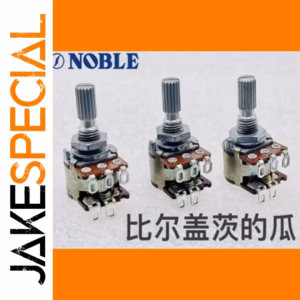 Noble Dual Gang Rotary Switch V16L B10K 20mm