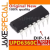 UPD6360C Logic IC DIP-14 Package 1PCS