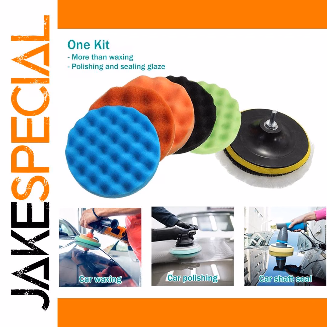 11PCS Polishing Pad Set for Car Polishers - Image 2
