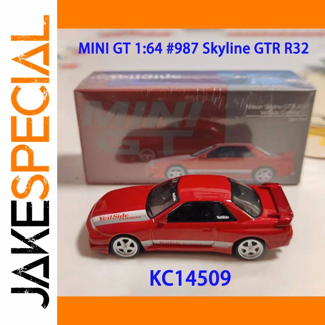 Diecast 1:64 Skyline GTR R32 Model #987 - Image 2