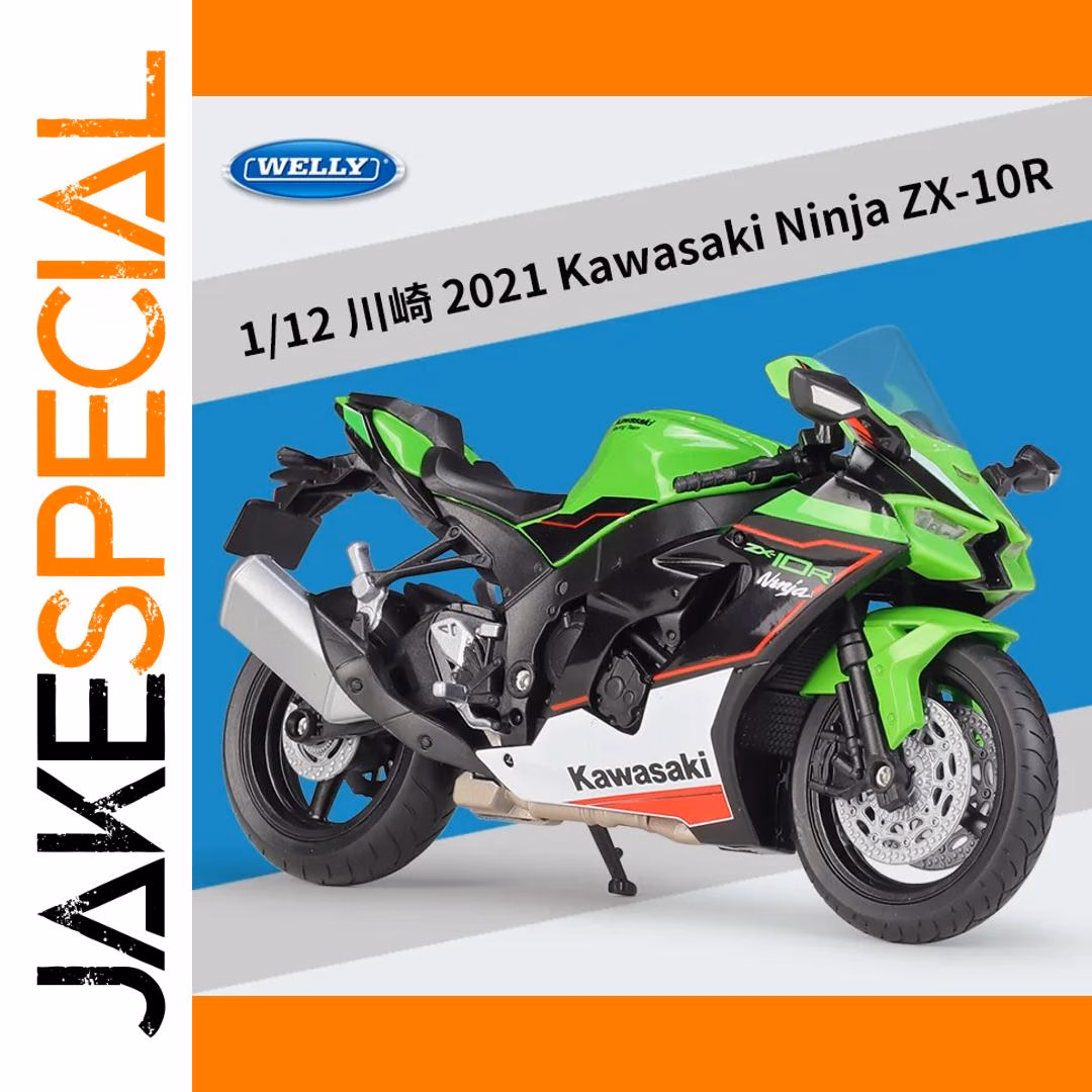 1:12 Kawasaki Ninja ZX-10R Diecast Model - Image 7