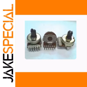 A20K Dual Potentiometer with Black Knobs 1 PCS