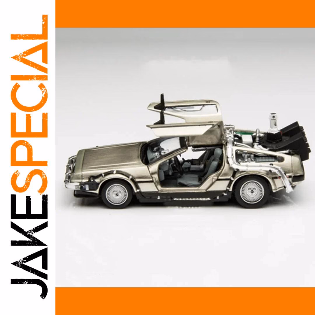 1/43 Scale DeLorean DMC-12 Diecast Model - Image 2