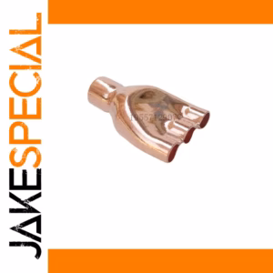 Copper Reducer Y-Shape 4-Way Splitter 850 kPa