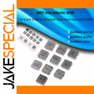 SMD Chip Inductors Set 0630 - 10 Values 1uH to 47uH