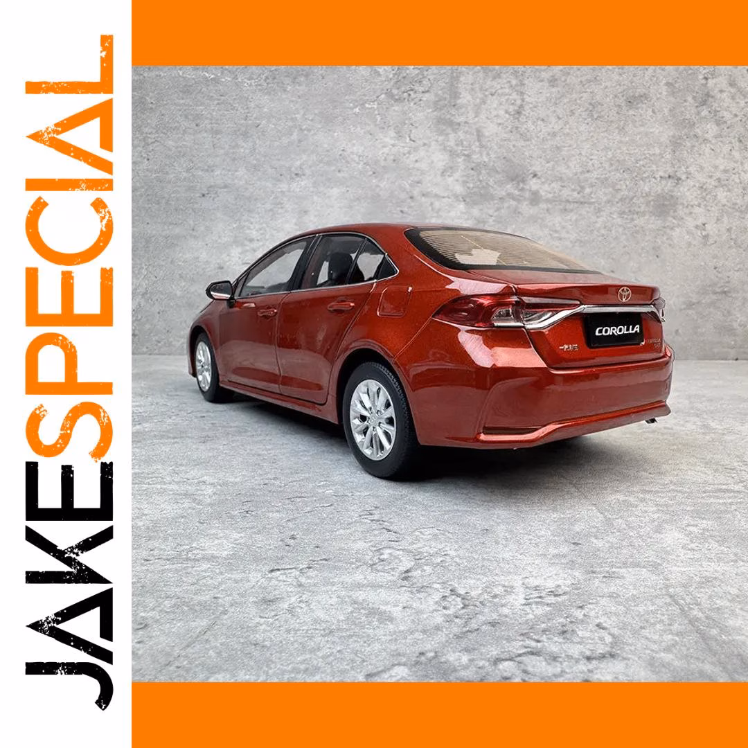 1:18 Scale 2019 Corolla Coupe Diecast Model - Image 3