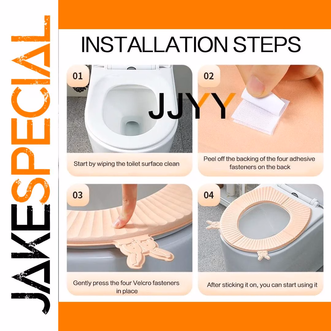 EVA Waterproof Toilet Seat Cover Soft Comfort - Image 2