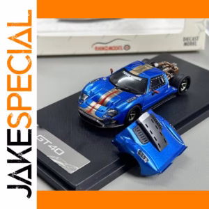 1:64 Scale Diecast Ford GT40 Model in Blue