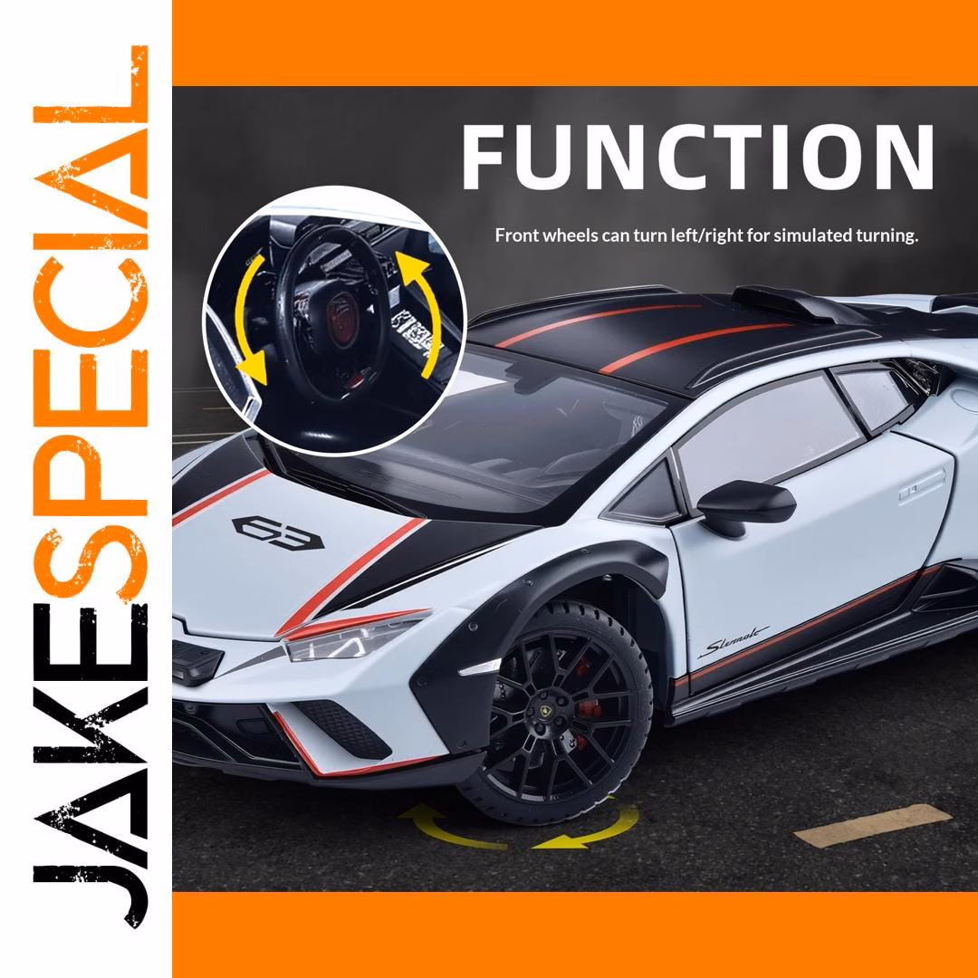 Lamborghini Huracán 1/24 Scale Diecast Model – Image 6