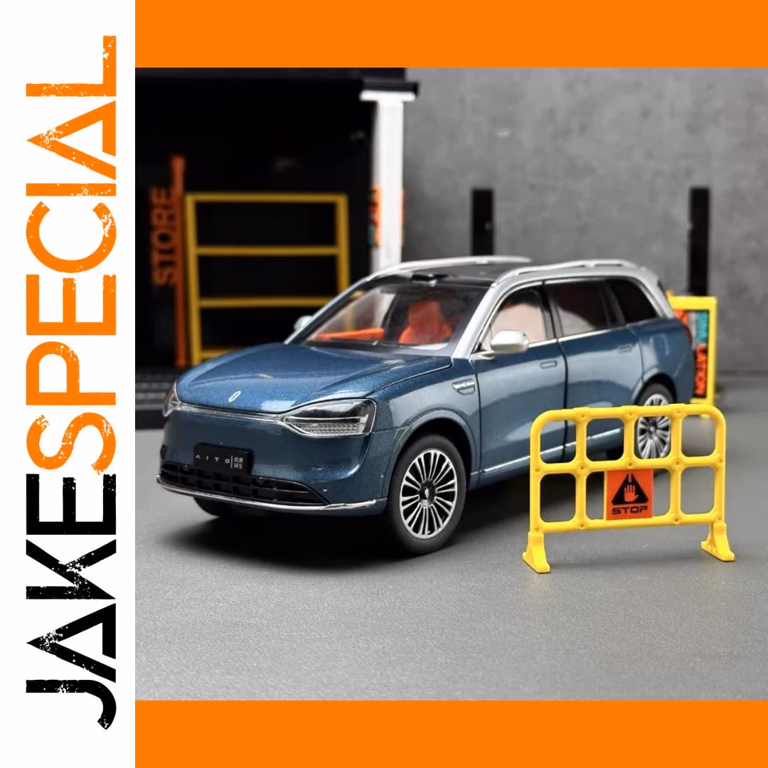 1:24 Scale M9 Alloy New Energy Vehicle Model