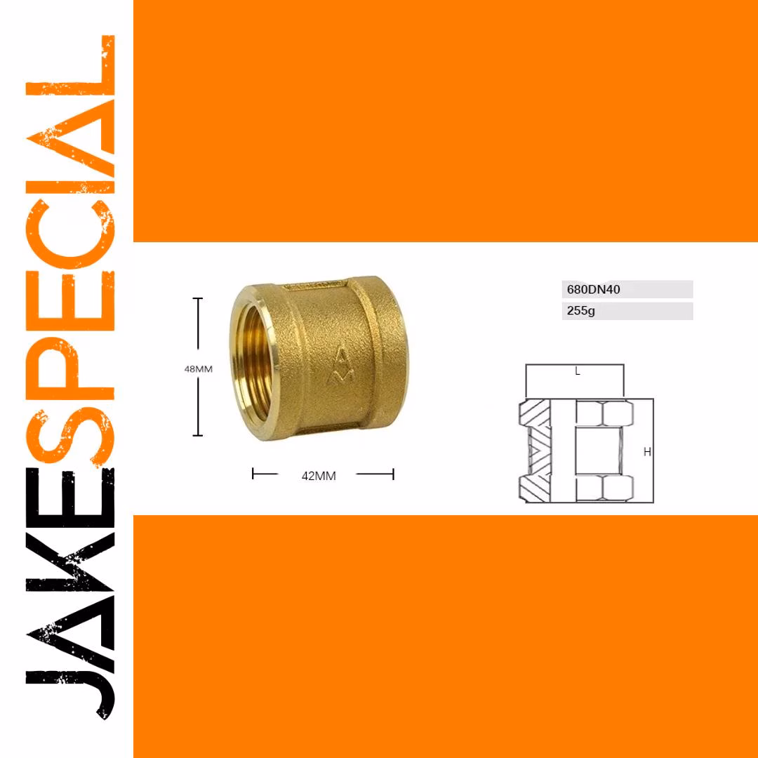 Brass Female Thread Water Pipe Fitting DN15-DN100 - Image 9