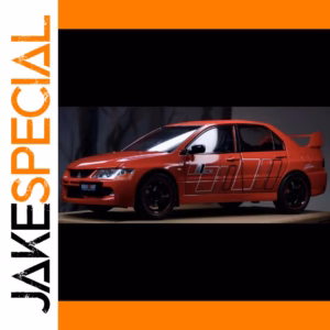 1:24 EVO9 Alloy Car Model with Lighting Effects