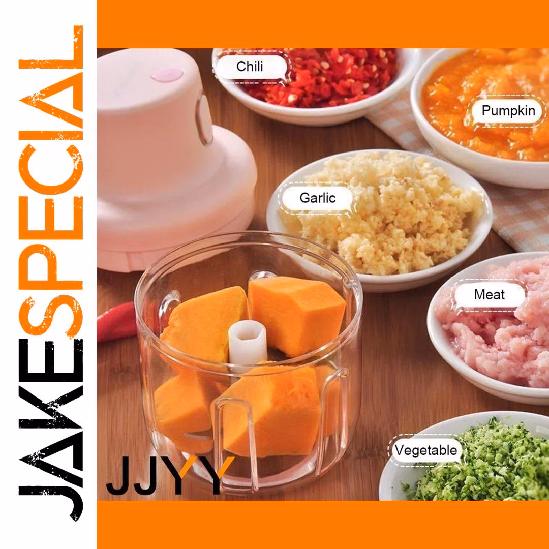 Mini Electric Garlic Chopper 100ml and 250ml - Image 5