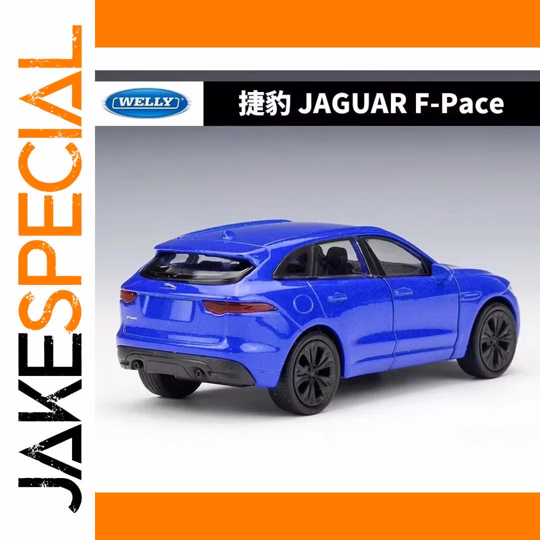 WELLY 1:36 Jaguar F-PACE Diecast Model Car - Image 4
