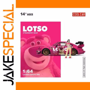 1:64 Porsche RWB 964 Strawberry Bear Model