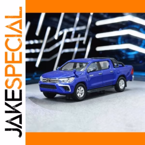 1:64 Toyota Hilux Diecast Model Car Blue