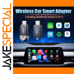 2 In1 Wireless CarPlay Android Auto Adapter