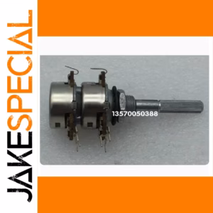Double 100K Potentiometer with Tap Shaft 1 PCS