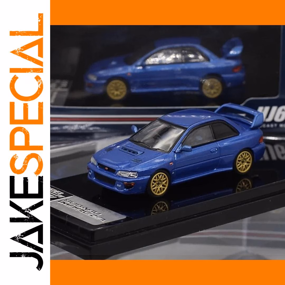 Impreza WRX 22B STI 1:64 Scale Diecast Model - Image 2