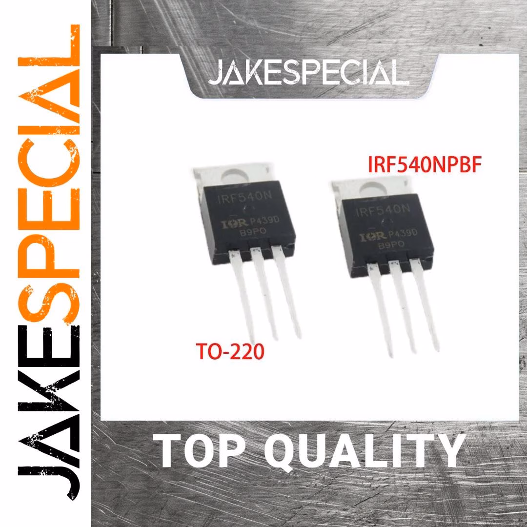 IRF540 MOSFET Transistor 10-50 PCS N-Channel 100V 33A