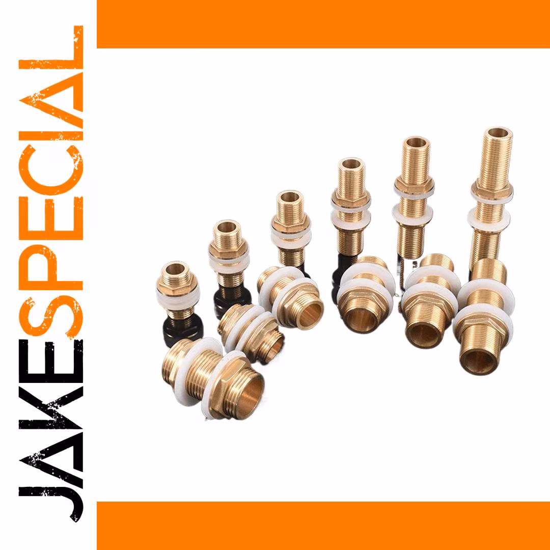 BSPP Male Full Thread Brass Connector 1/8-3/4" - Image 2