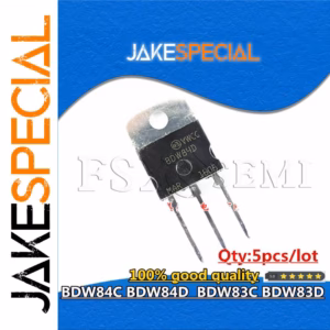 5PCS BDW Transistors Set in TO-218 Package