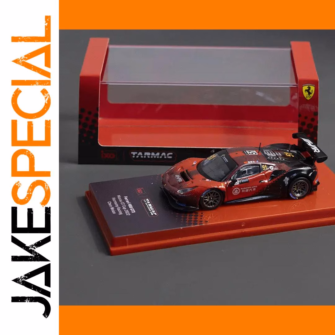 Tarmac Works 1:64 Ferrari 488 GT3 Model - Image 4