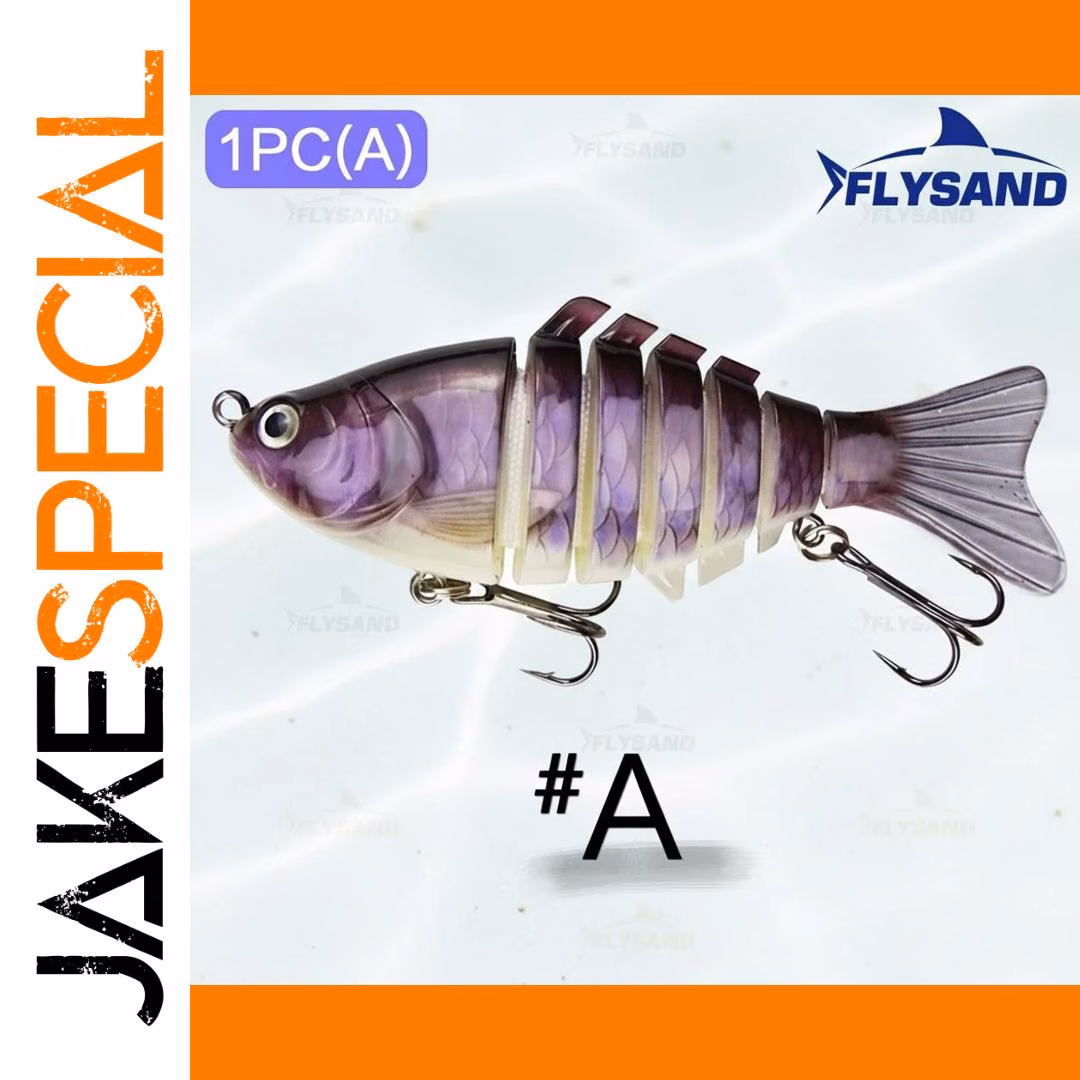 10cm Multi-Jointed Swimbait Lure for Fishing - Image 7