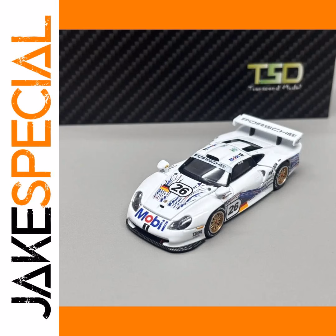 Porsche 911 GT1 1:64 Scale Diecast Model - Image 5
