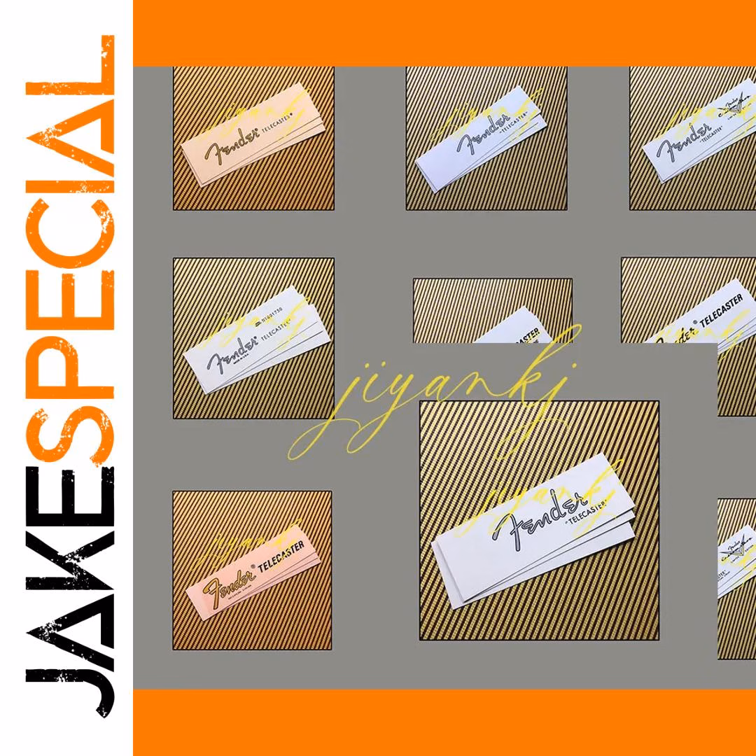 3PCS DIY Waterslide Decal Set for Guitars - Image 3