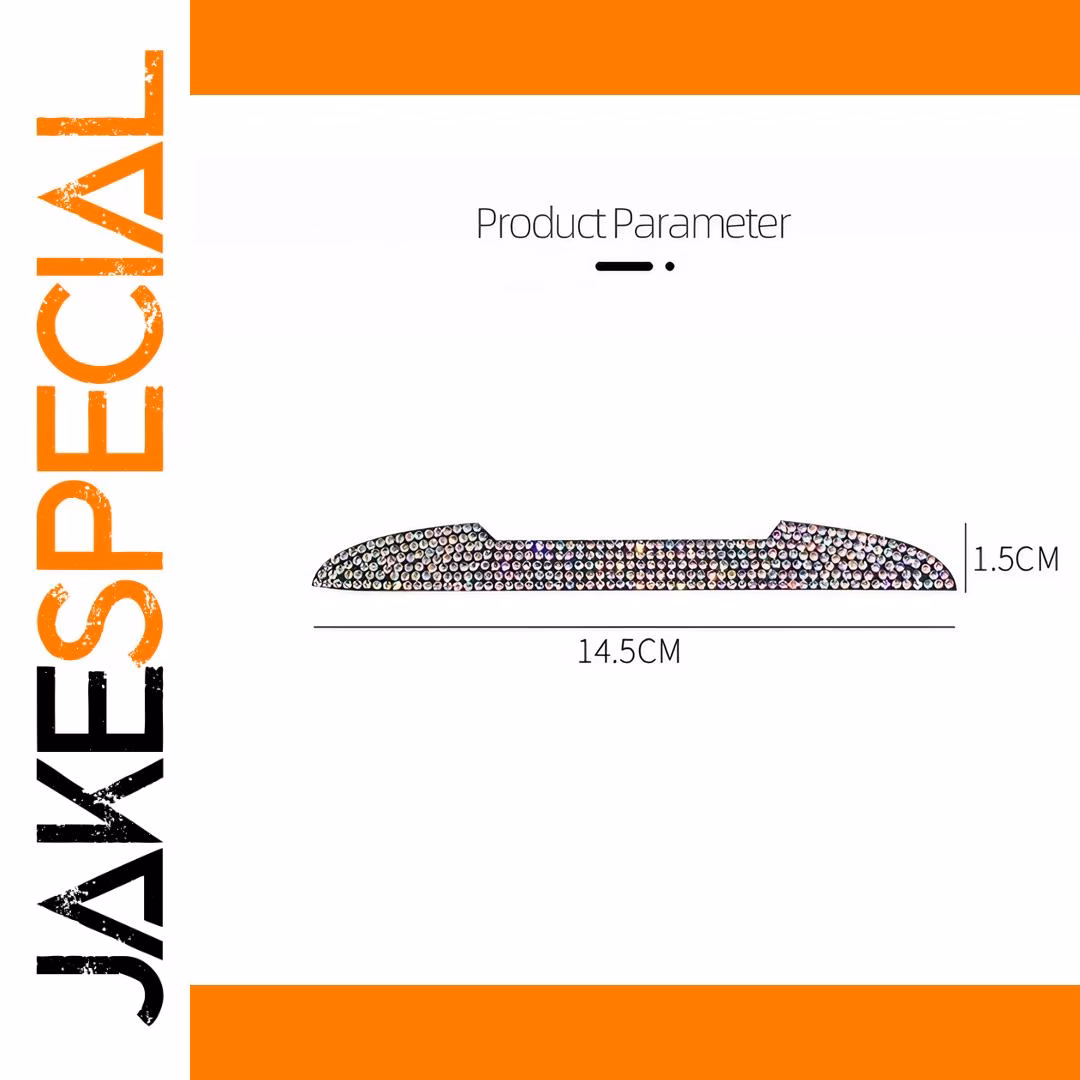 Car Door Edge Protection Strips with Diamonds - Image 6