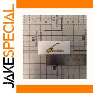 3-Piece Paper Ovation Headstock Decals