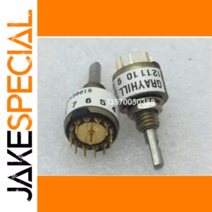 1-Piece Rotary Band Switch with 12 Positions