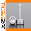6063 Aluminum Hexagon Bolt M2 to M10 Sizes