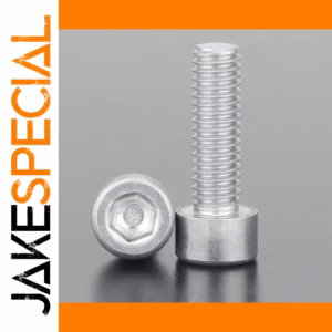 6063 Aluminum Hexagon Bolt M2 to M10 Sizes