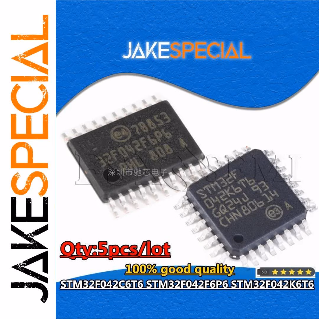 STM32F042 Microcontroller Chips 5PCS TQFP