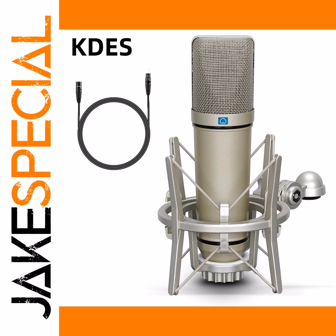 KDES U87 AI XLR Condenser Microphone - Image 7