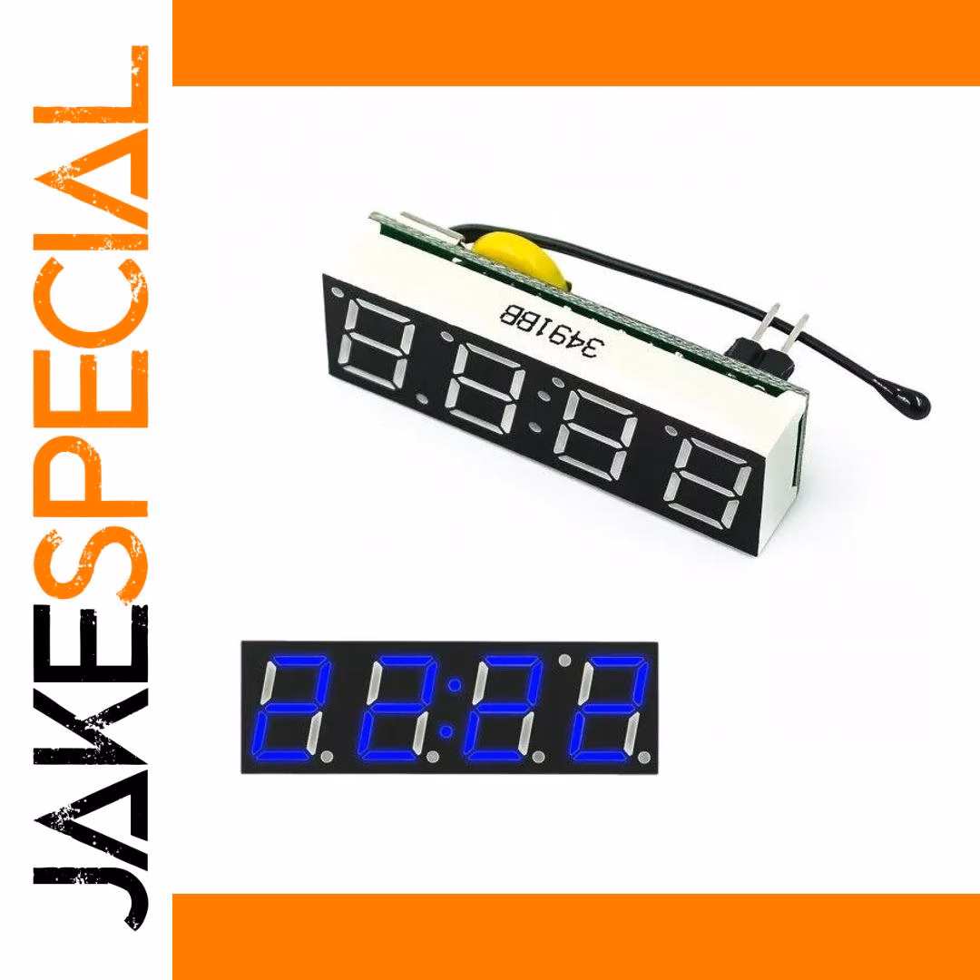 3-in-1 LED Clock Module with Temp and Voltage - Image 4