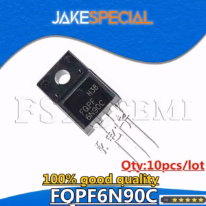 10PCS FQPF6N90C TO-220F N-Channel MOSFET