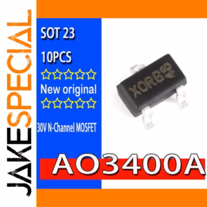AO3400 N-Channel MOSFET Set 10PCS SOT-23 30V 5.7A