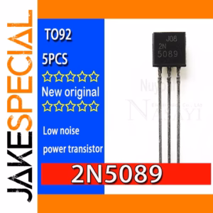 Set of 5PCS 2N5089 NPN Transistors TO-92