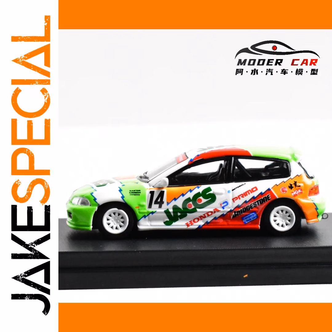 CIVIC EG6 1:64 Scale Diecast Model Car - Image 7